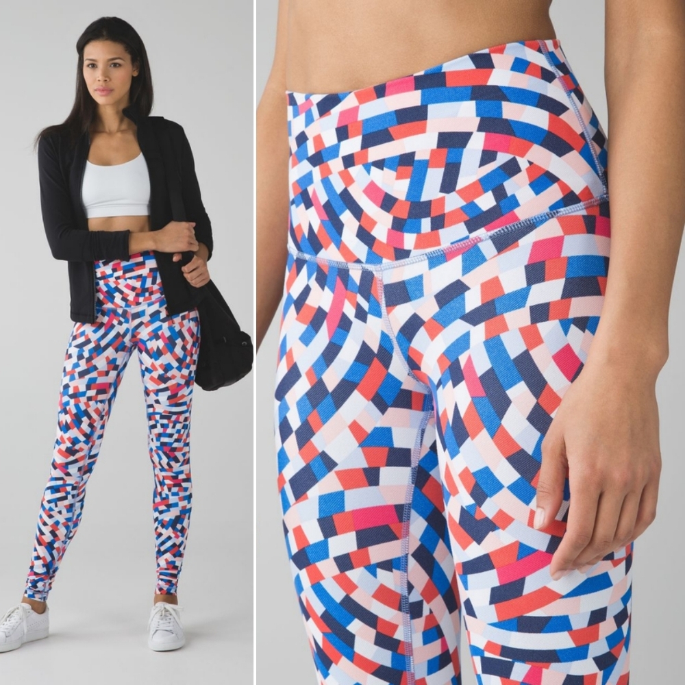 Lululemon Wunder Under Pant (Hi-Rise) in Capoeira Multi